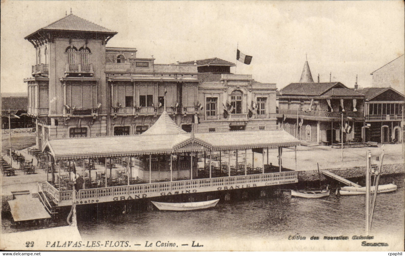 Palavas les Flots CPA Le casino