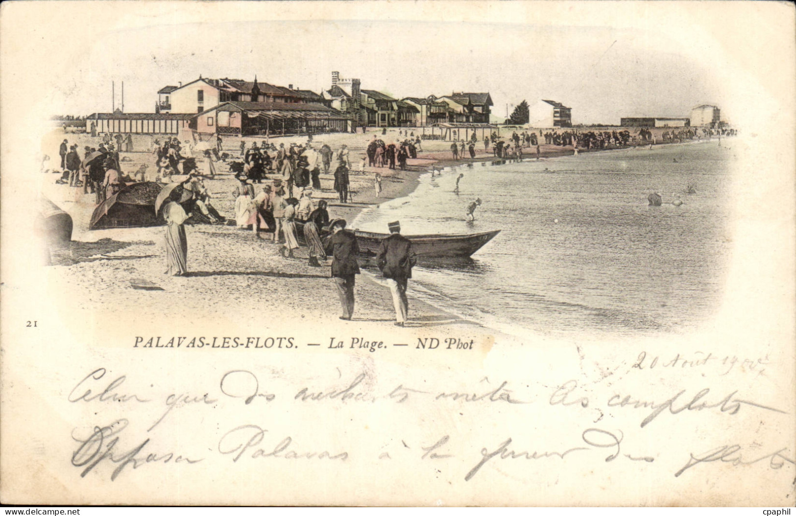 Palavas les Flots - La Plage - CPA