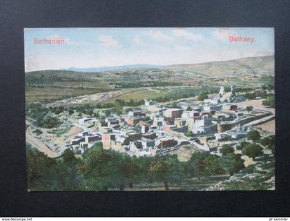 AK um 1900 Palästina Bethanien Bethany. Ungebraucht! Panorama