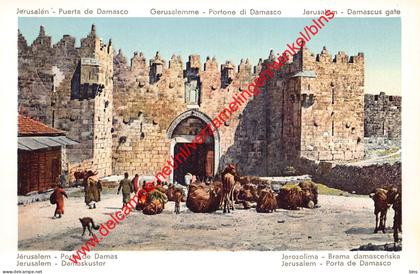 Jerusalem ירושלים - Damascus gate - Israel Palestina
