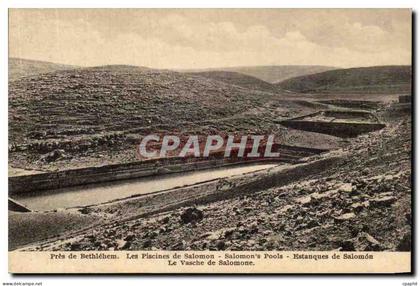 Palestine - Bethleem - Bethlehem - Les Piscines de Salomon - Pools CPA