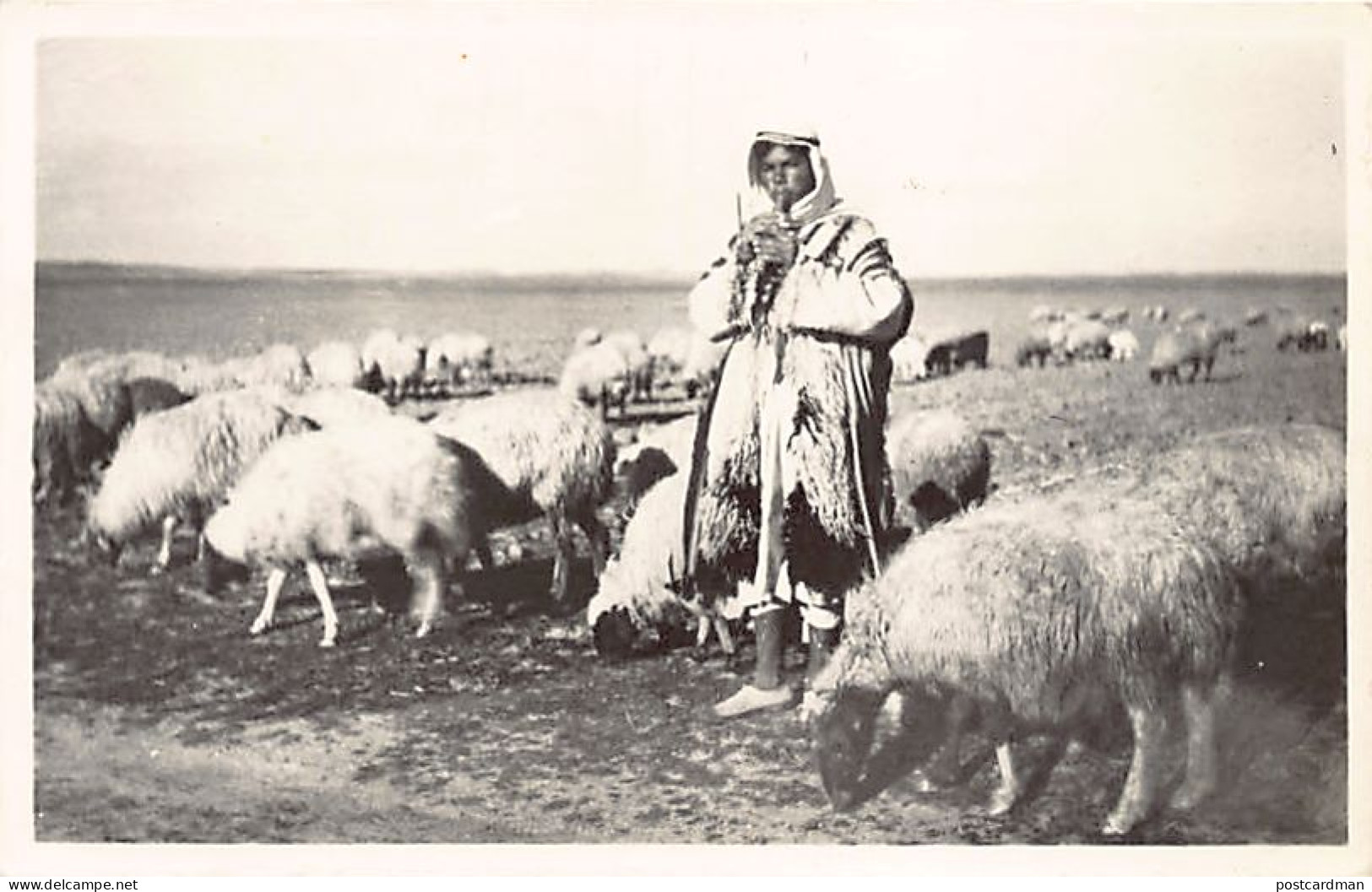 Palestine - Bedouin shepherd - Publ. Photo Leon