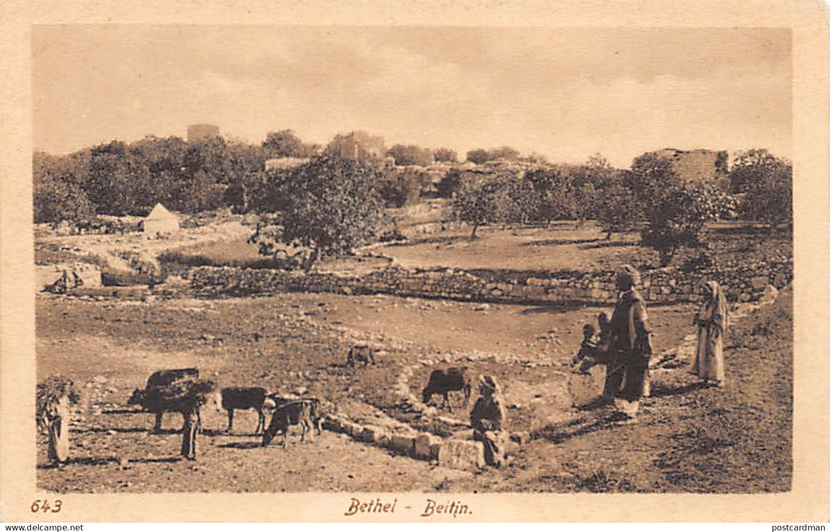 Palestine - BEITIN Bethel - Publ. Sarrafian Bros. 643