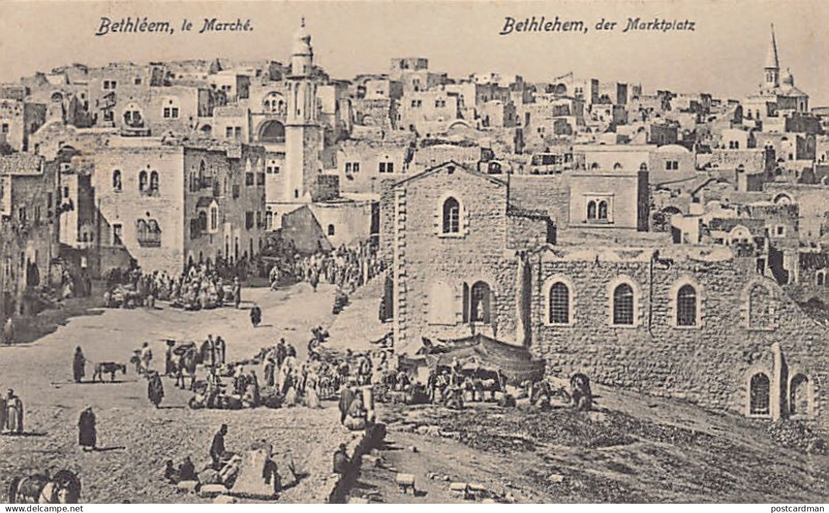 Palestine - BETHLEHEM - The market place - Publ. Wanderer Serie Palestina 10