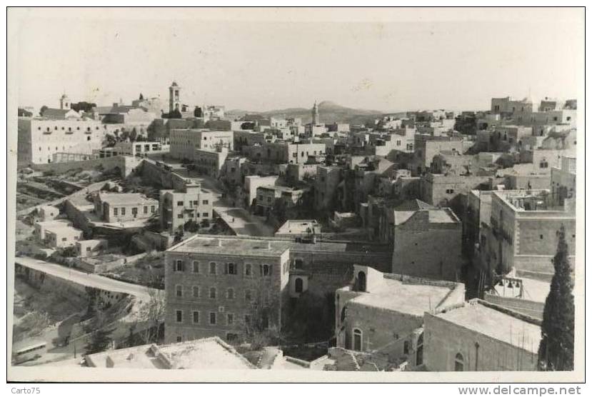 PALESTINE - BETHLEHEM - Vue partielle