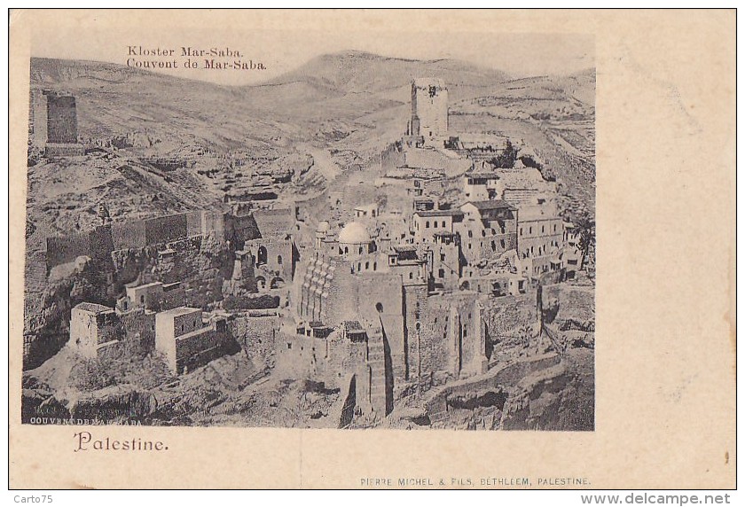 Palestine - Couvent de Mar-Saba