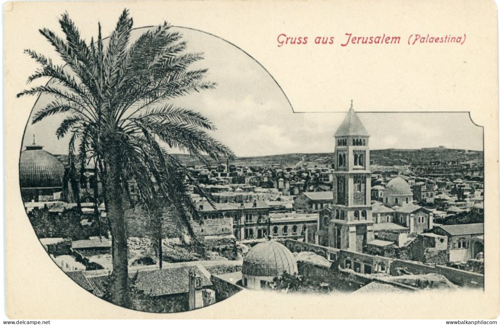 Palestine Gruss aus Jerusalem