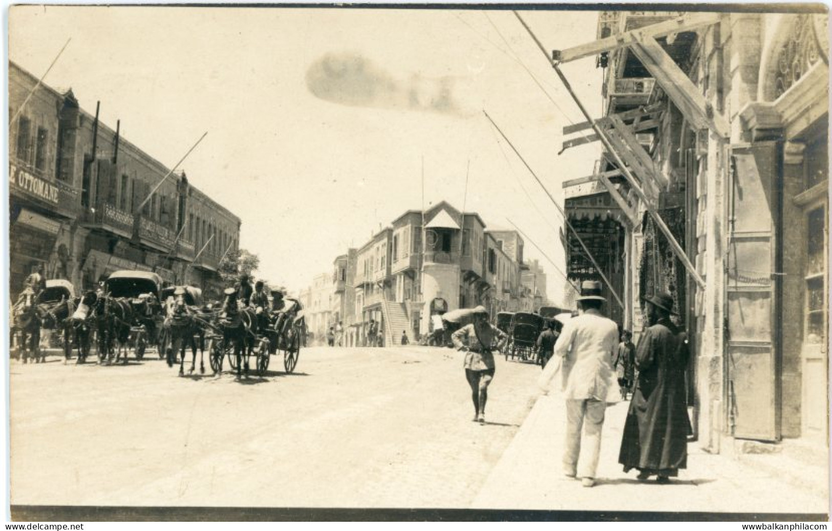 Palestine Jerusalem Jaffa Road photocard