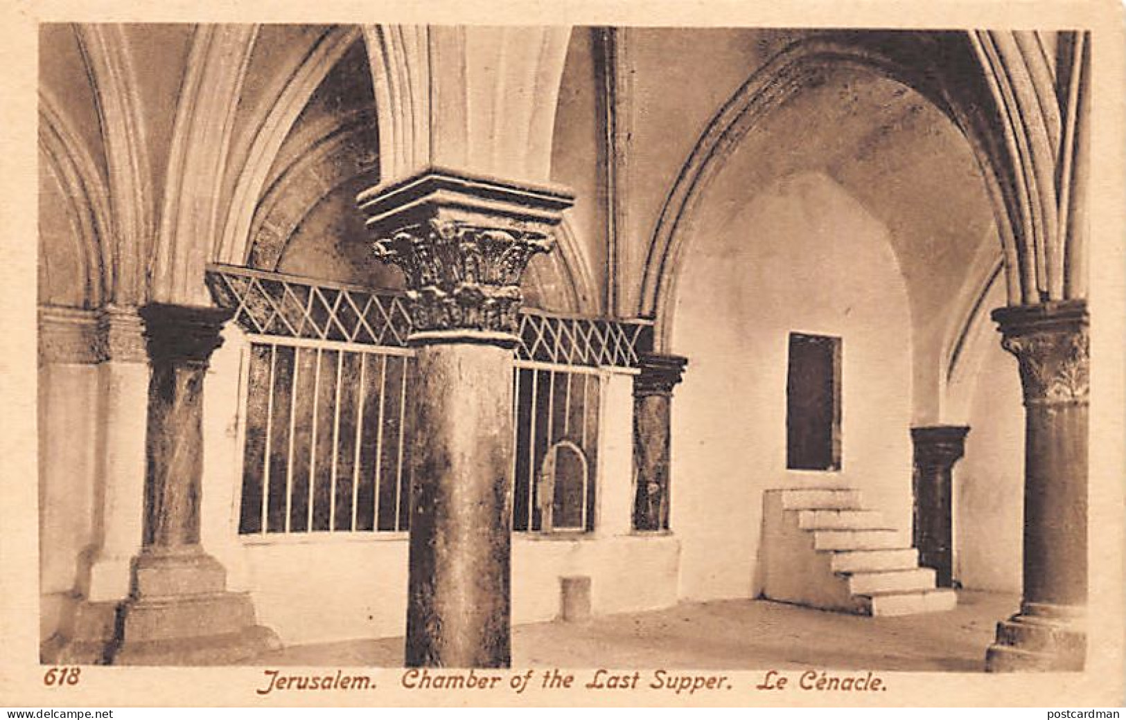 Palestine - JERUSALEM - The Cenacle - Publ. 618
