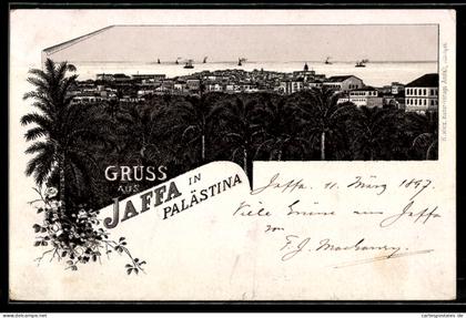 Lithographie Jaffa, Panorama