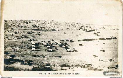 Palestine Ambulance Camp in Sinai