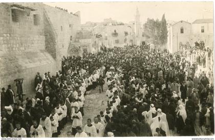 Palestine Bethlehem Beit Lahm Procession