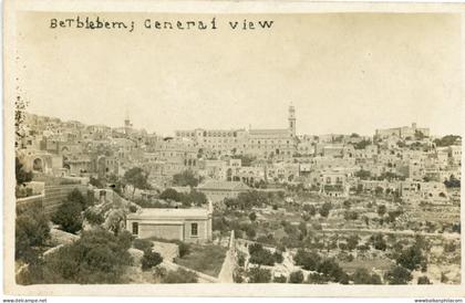 Palestine Bethlehem Beit Lahm View photocard