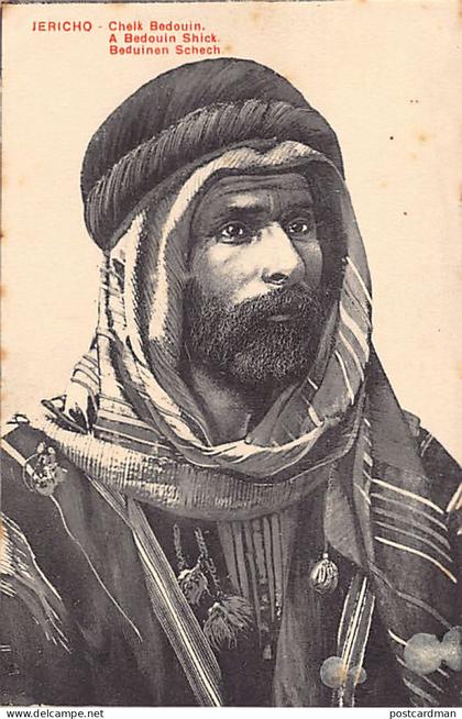 Palestine - JERICHO - Bedouin sheikh - Publ. EBC 1080