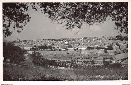 Palestine - JERUSALEM - General view - REAL PHOTO