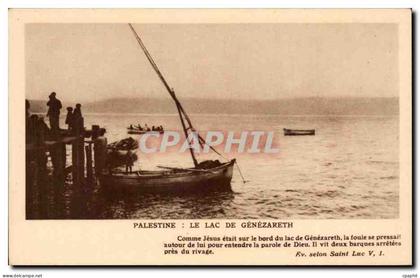 Palestine - Le Lac de Genezareth - CPA