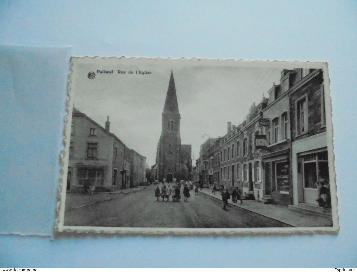 PALISEUL Rue de l'Eglise Animée  PK CPA Paliseul Belgique Carte Postale Post Kaart Postcard