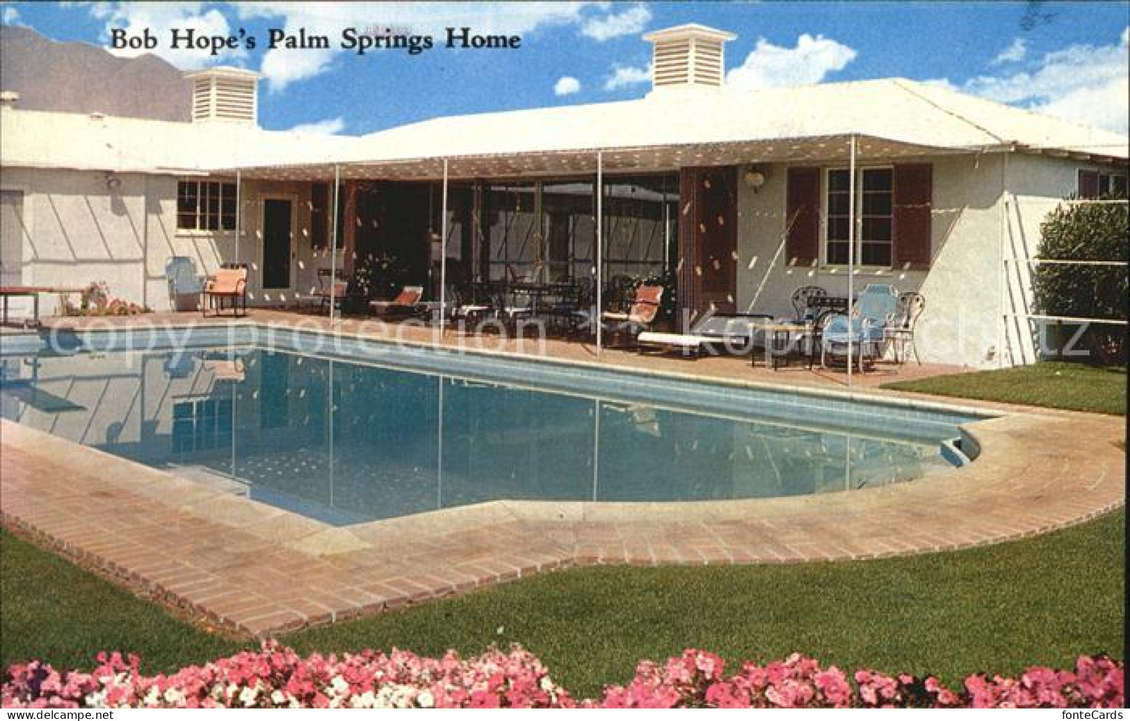 Palm Springs Bob Hopes Palm Springs Home