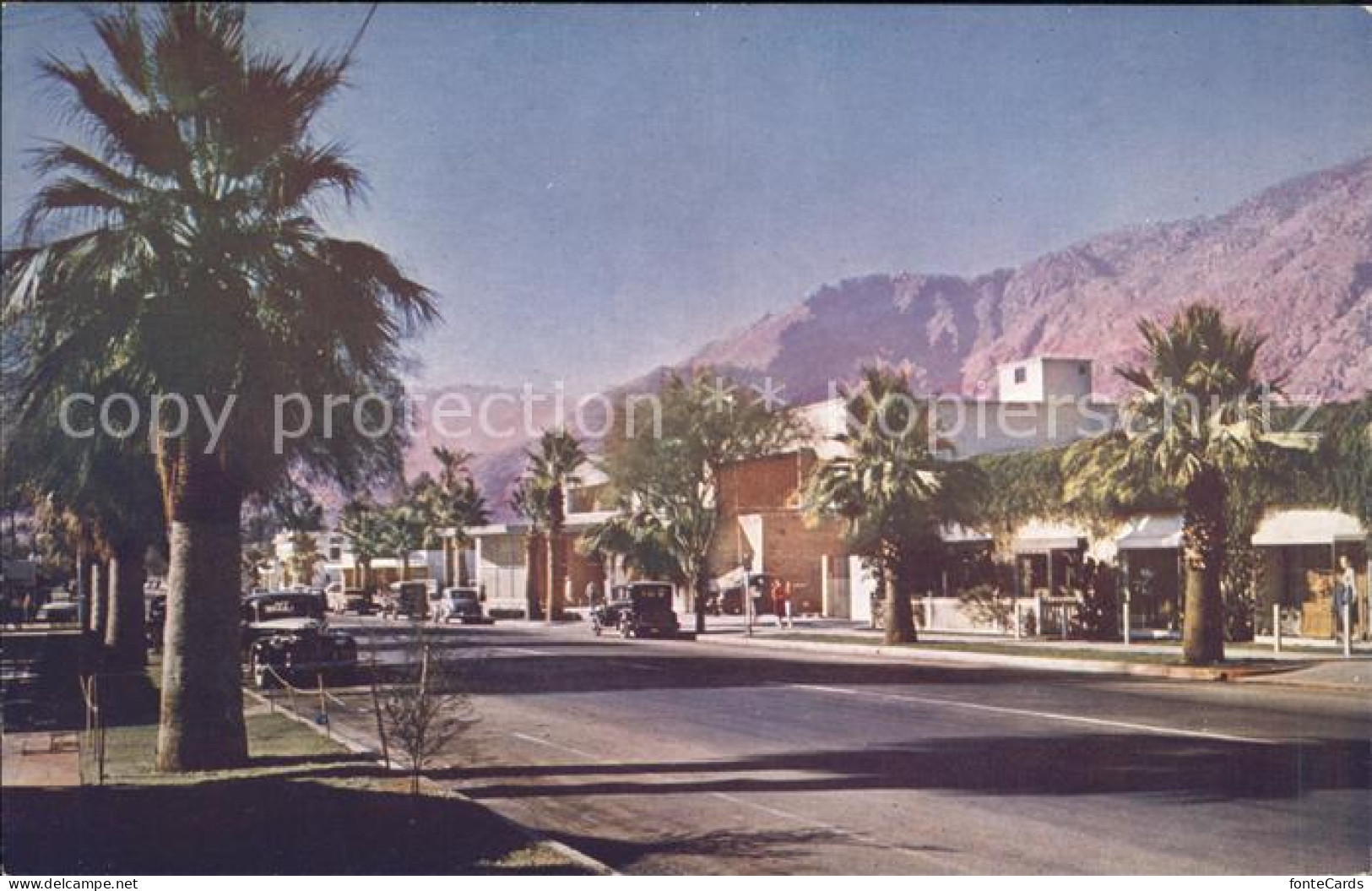 Palm Springs Street Scene