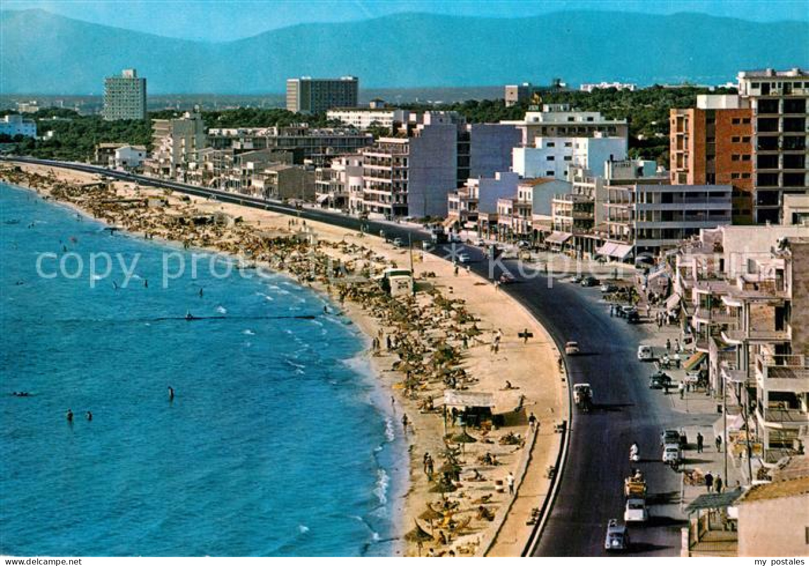Palma de Mallorca Vista de la Playa de Palma desde El Arenal