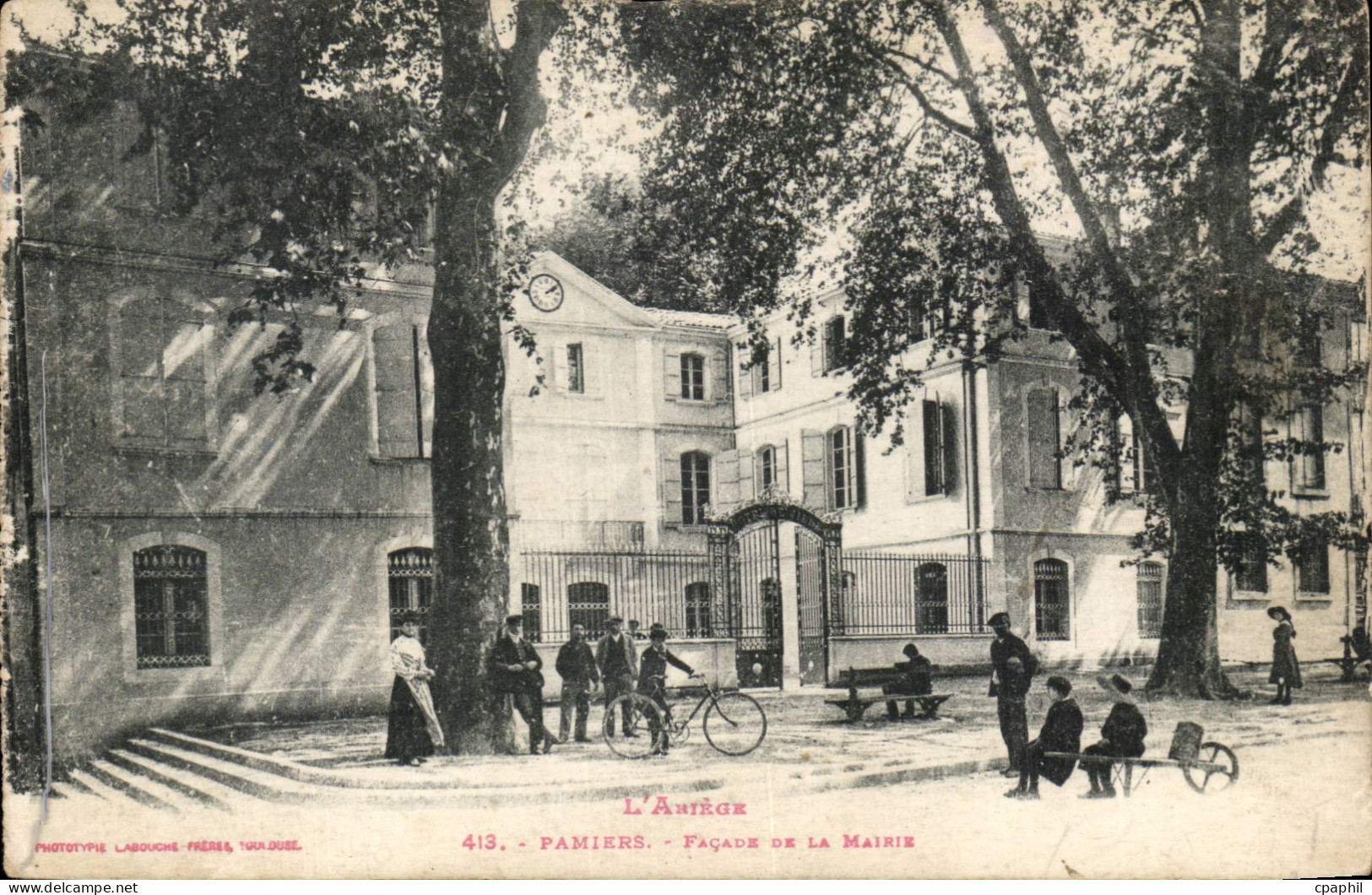Pamiers - Facade de la Mairie - CPA