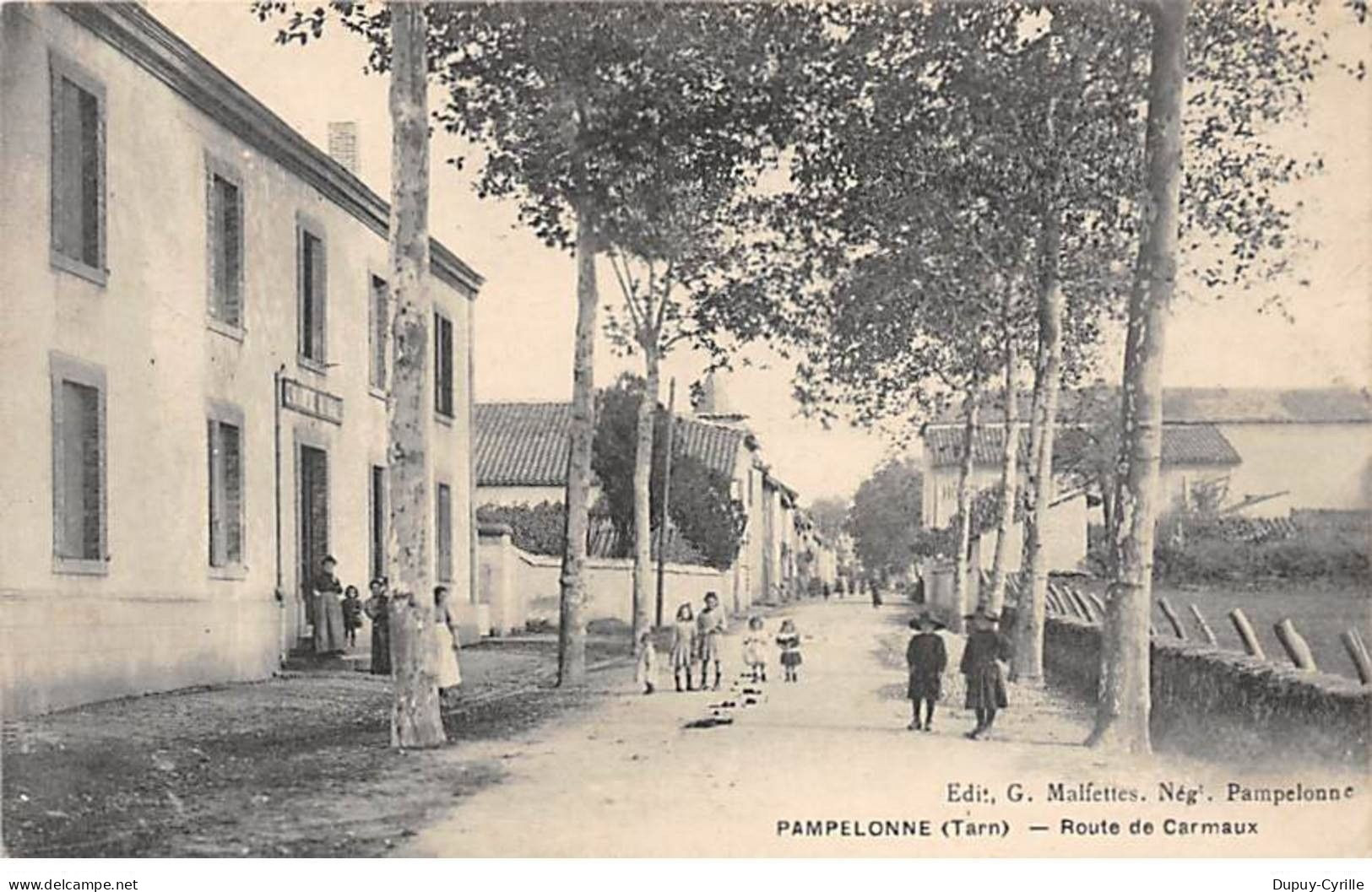 PAMPELONNE - Route de Carmaux - très bon état