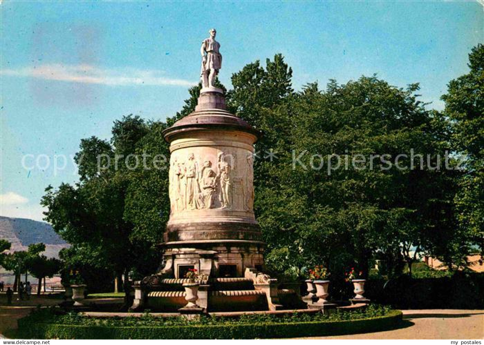 Pamplona Navarra Gayarre Monument
