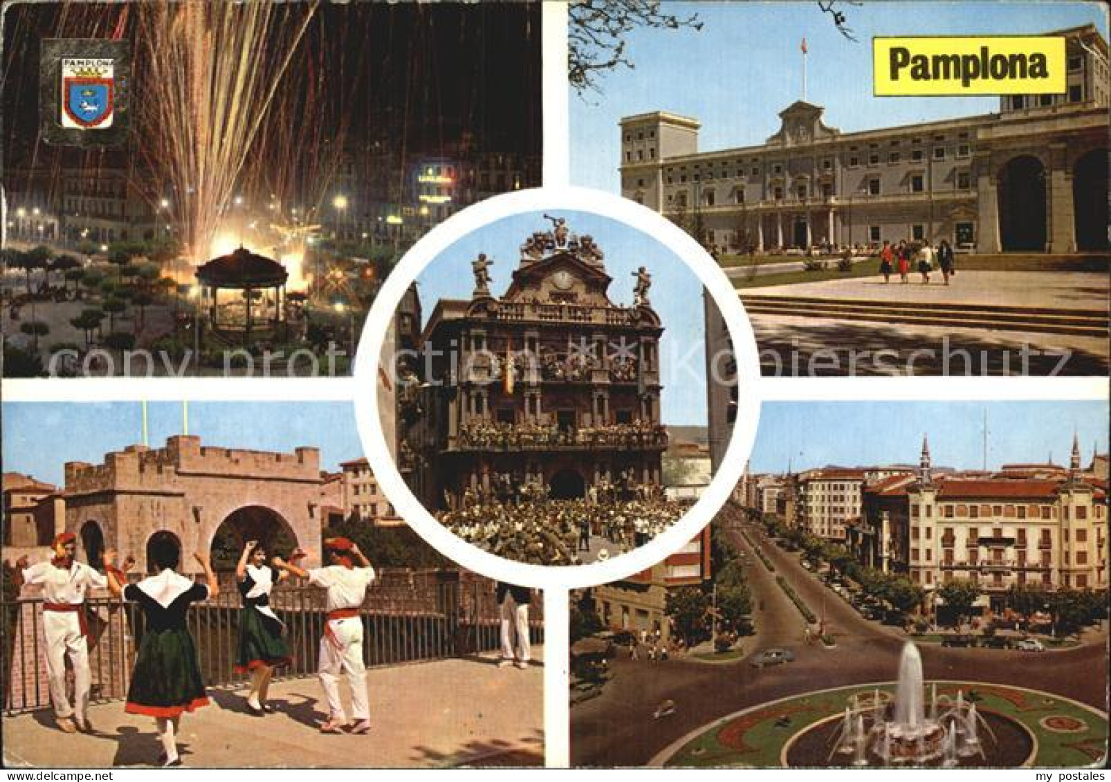 Pamplona Navarra Plaza del Castillo Universidad