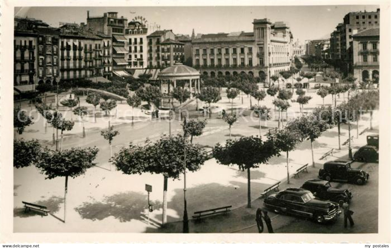 Pamplona Navarra Plaze del Castillo