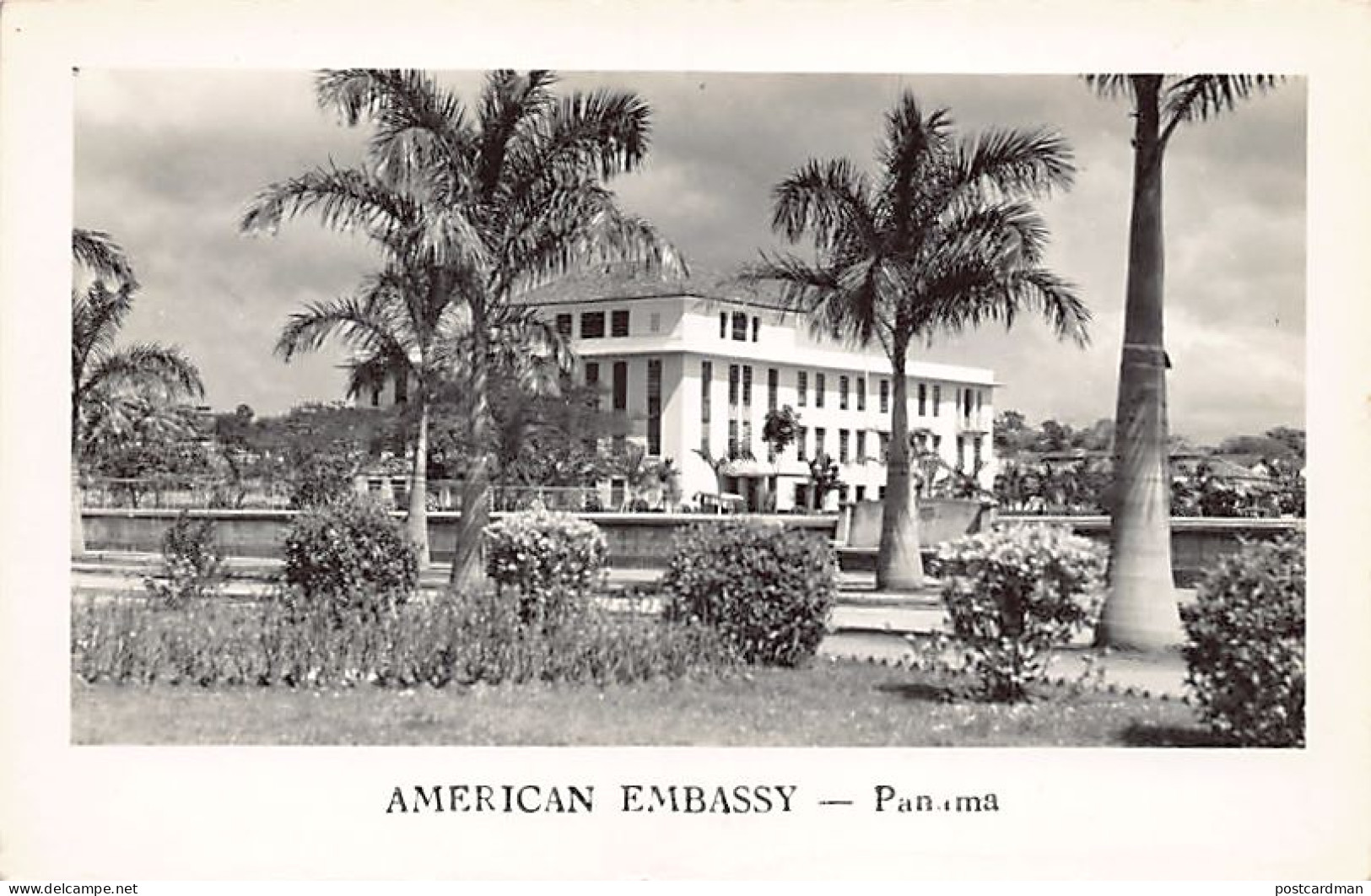 PANAMA CITY - American Embassy - REAL PHOTO - Publ. unknown