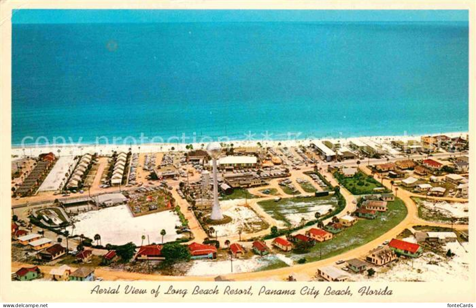Panama City Beach Aerial View Long Beach Resort