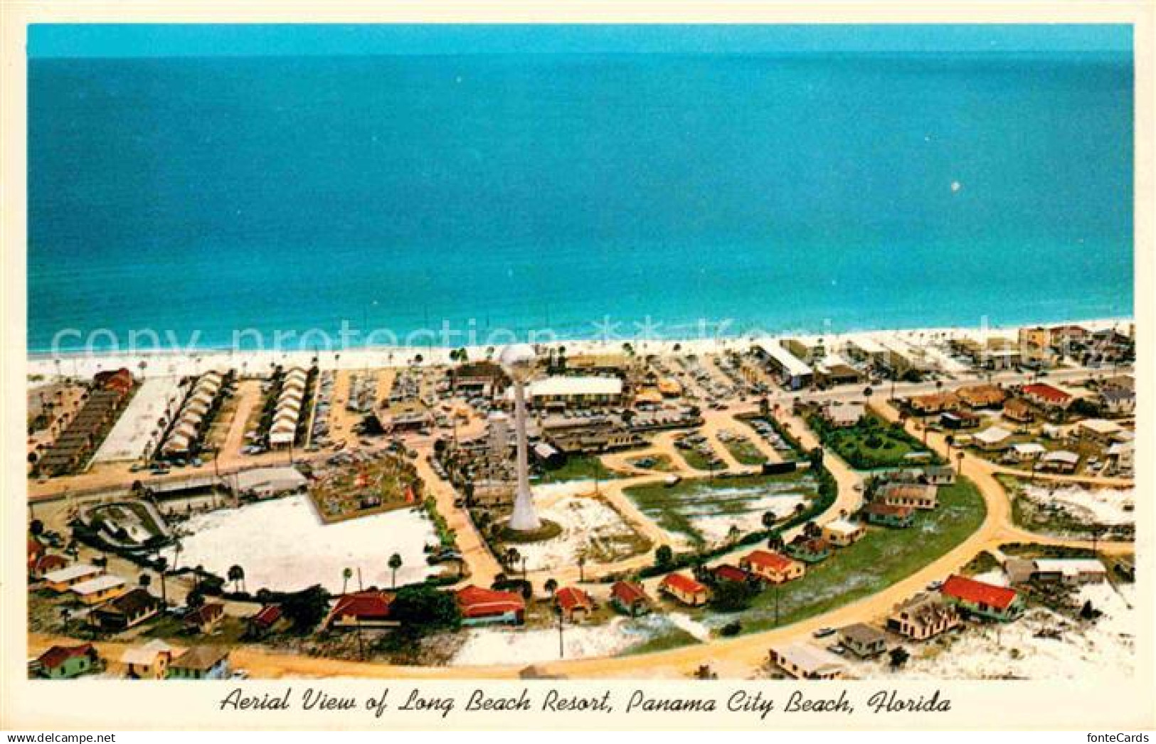 Panama City Beach Fliegeraufnahme Long Beach Resort
