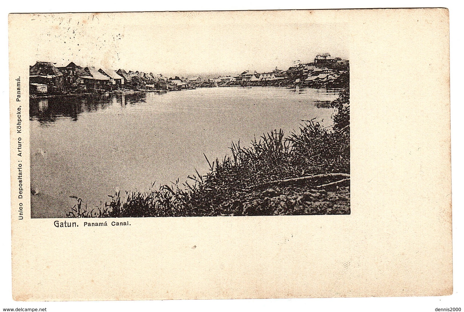 PANAMA - Gatun, Panama Canal - Ed. Arturo Köhpcke, Panama