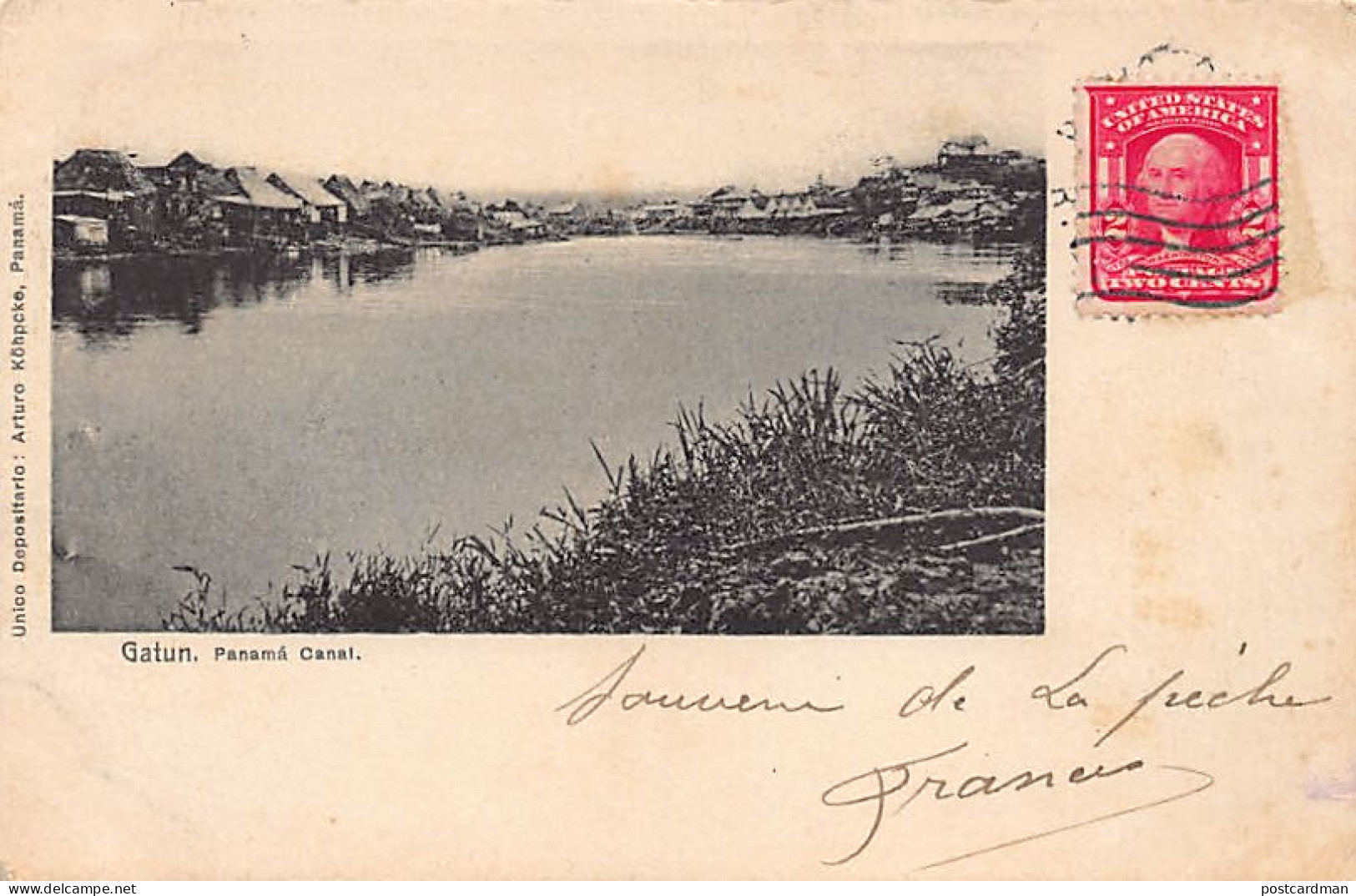 Panamá - GATUN - Panamá Canal - Publ. Arturo Köhpcke