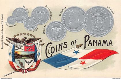 Panamá - Coins of Panamá - Monedas de Panamá - Publ. I. L. Maduro jr.