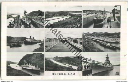 The Panama Canal - Foto Flatau Panama - gel. 1950