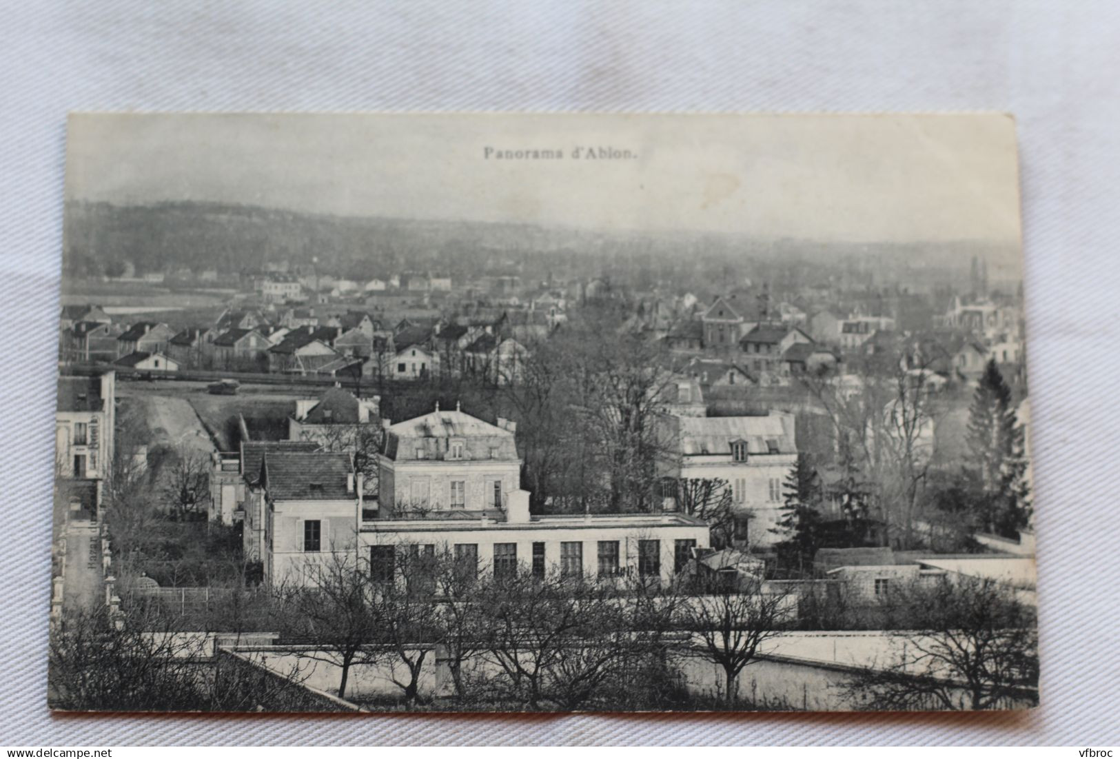 panorama d'Ablon, Val de Marne 94