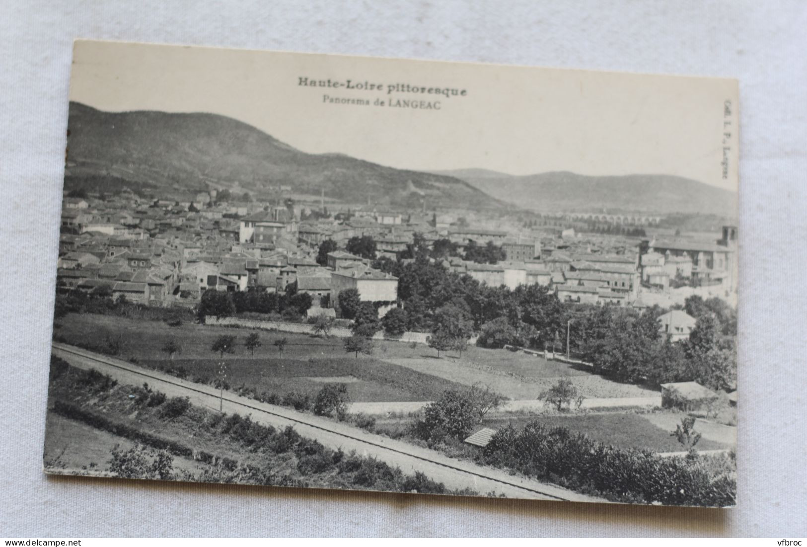 panorama de Langeac, Haute Loire 43
