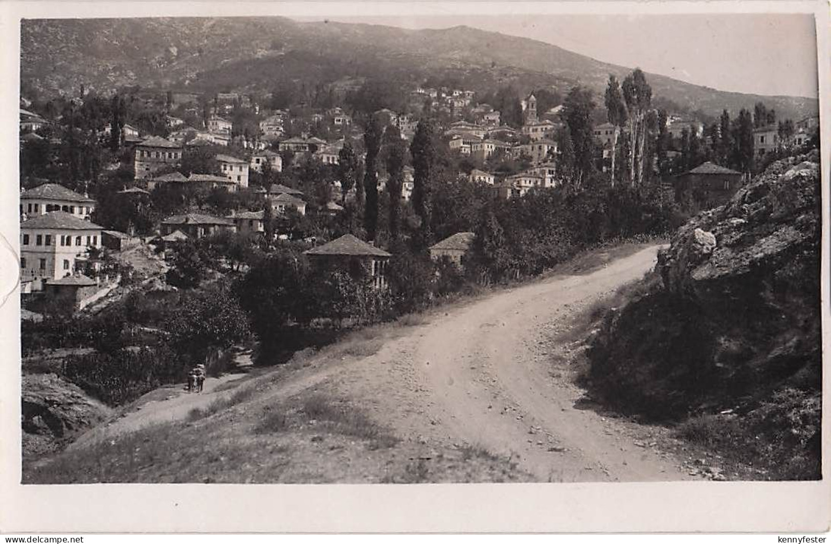 Panorama der Stadt Veles in Nordmazedonien