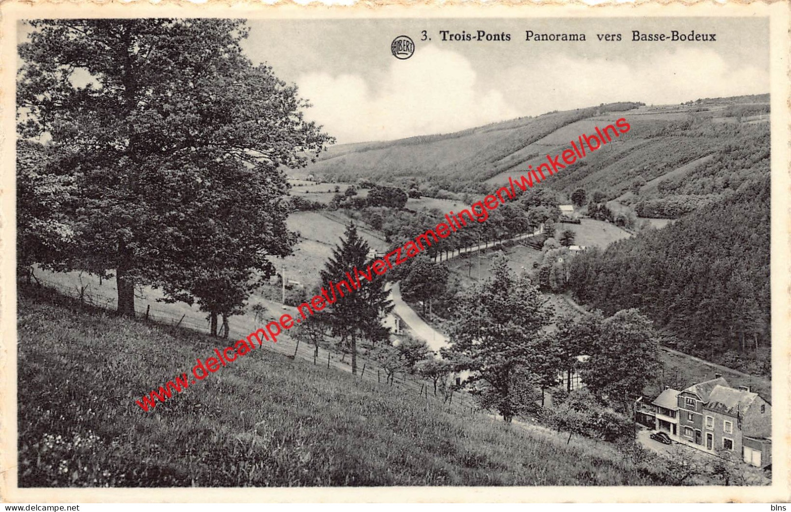 Panorama vers Basse-Bodeux - Trois-Ponts