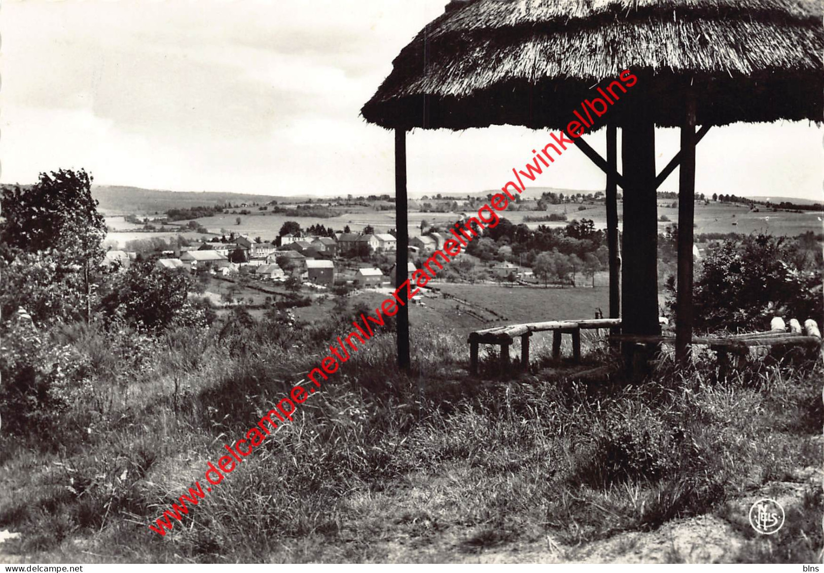 Panorama vu du Belvédère - Erezée