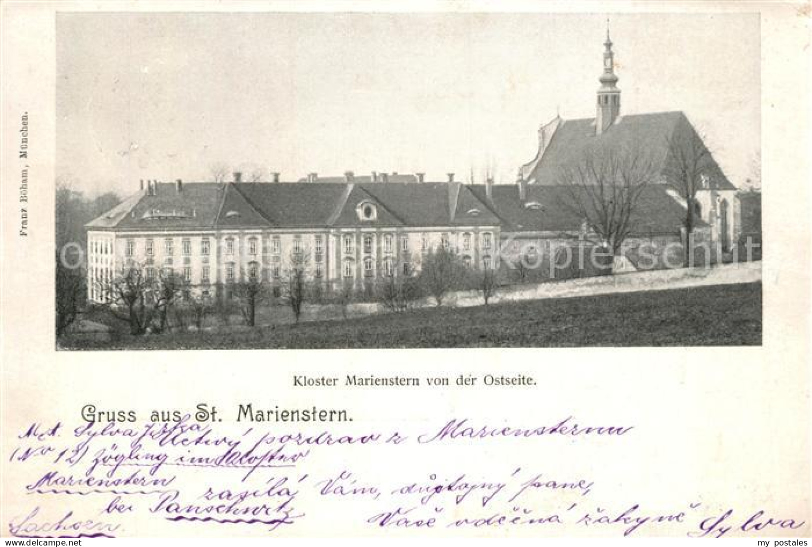 Panschwitz-Kuckau Kloster Marienstern von der Ostseite