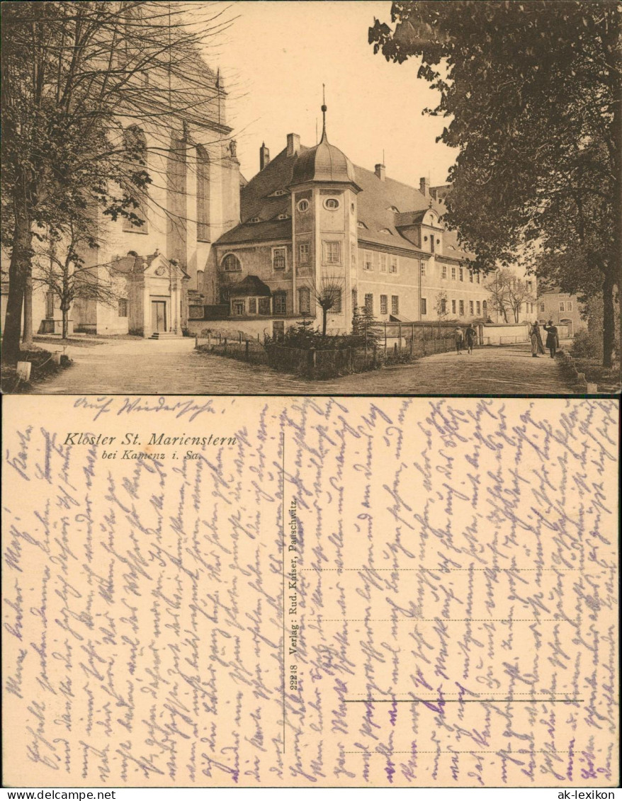 Panschwitz-Kuckau Pančicy-Kukow Kloster St. Marienstern, Weg 1918