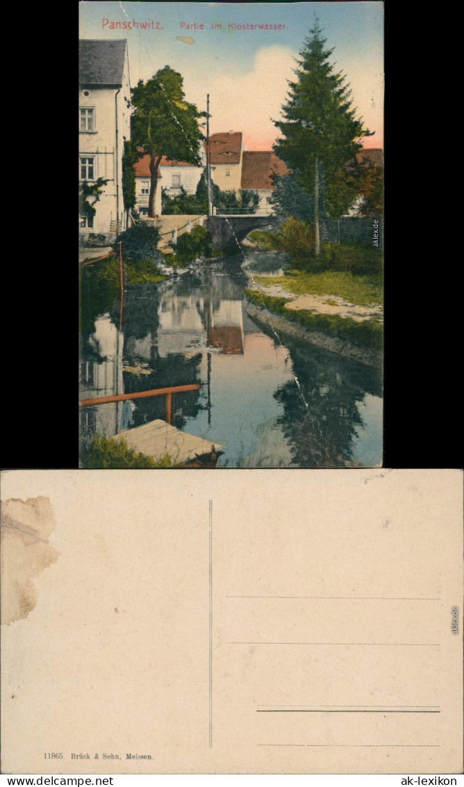 Panschwitz-Kuckau Partie am Klosterwasser  1913