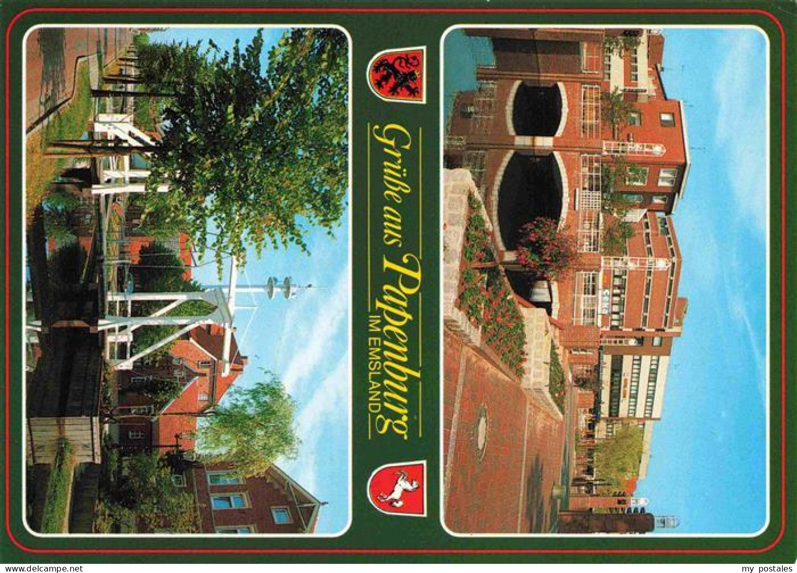 Papenburg Ems Niedersachsen Emskanal Ziehbruecke