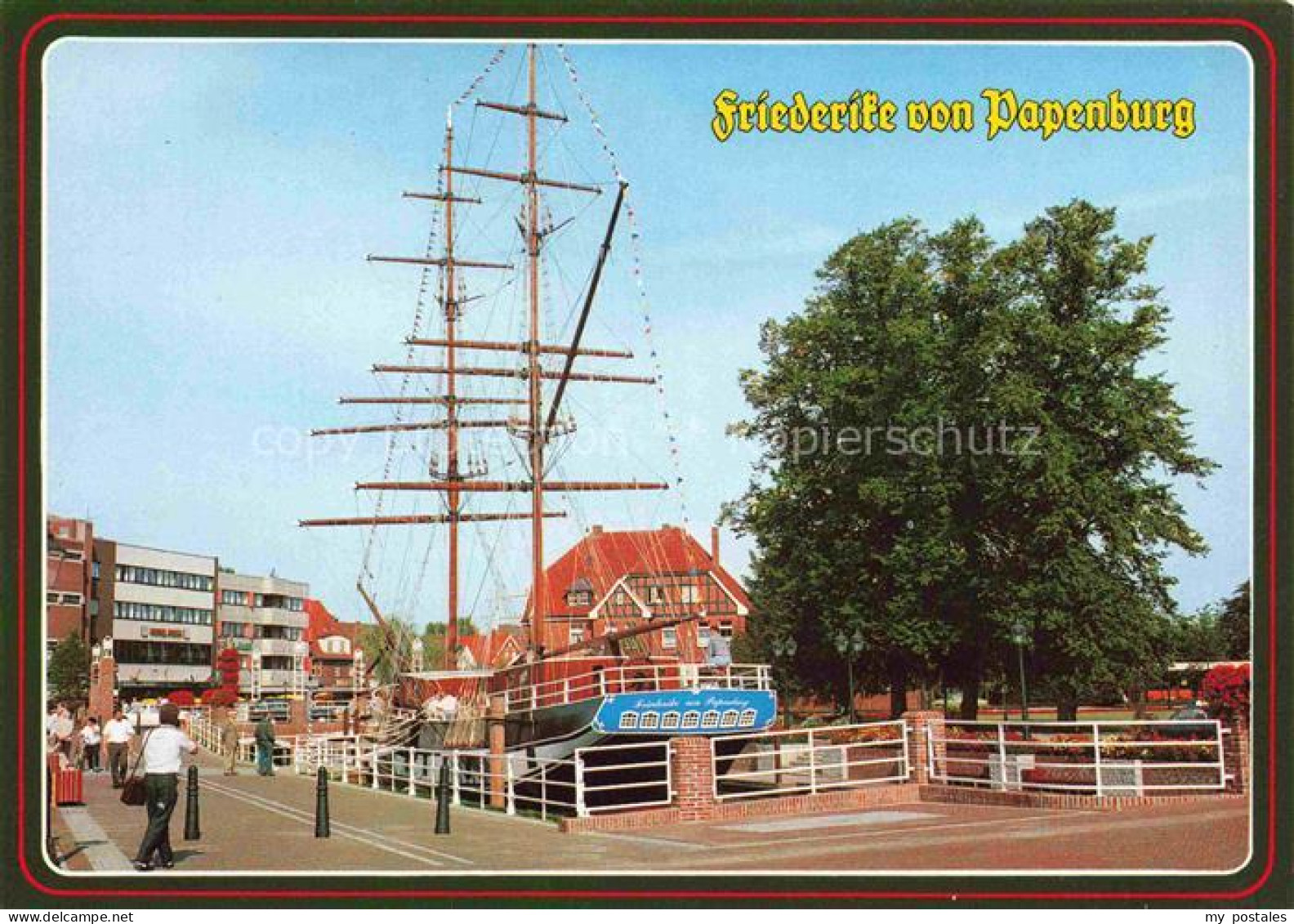 Papenburg Ems Niedersachsen Friederike von Papenburg Segelschiff