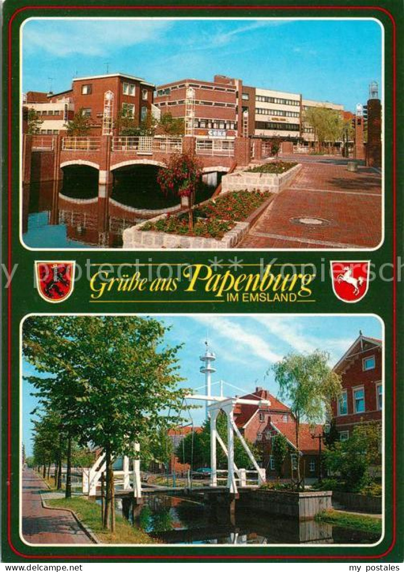 Papenburg Ems Niedersachsen Holzbruecke