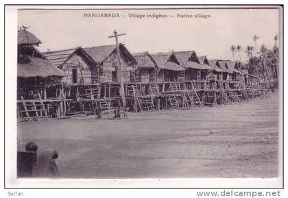 OCEANIE , Village indigene
