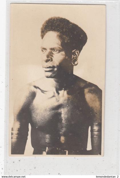Native man. Papuan province 1925. *