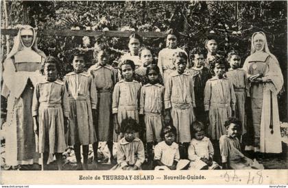 Nouvelle Guinee - Ecole de Thursday Islands